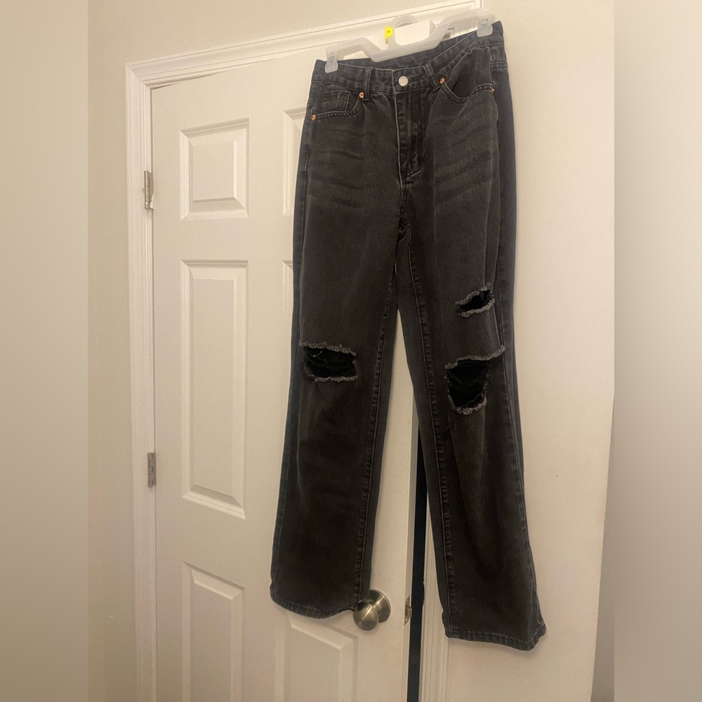 Black Ripped Jeans